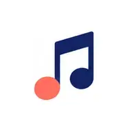 musical note icon, Duotone Glyph style
