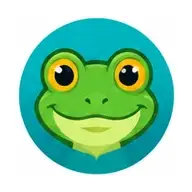 Frog face icon