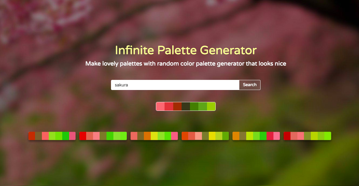 Beautiful Palette Generator From Image Tags Or Palettes Loading Io