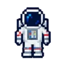 Pixel Art space icon