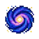 pixel space icon