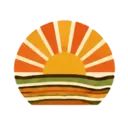 retro summer icon