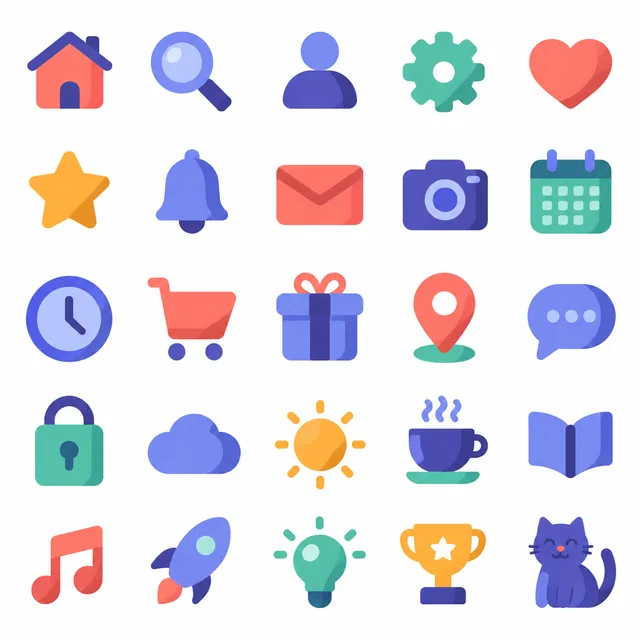 Corporate Flat icon style