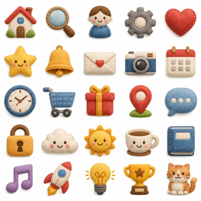 Plush Toy icon style