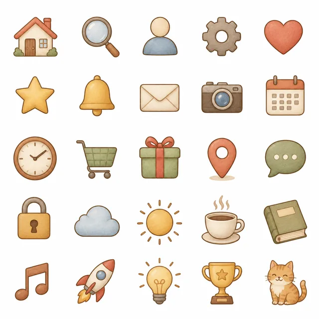 Storybook icon style