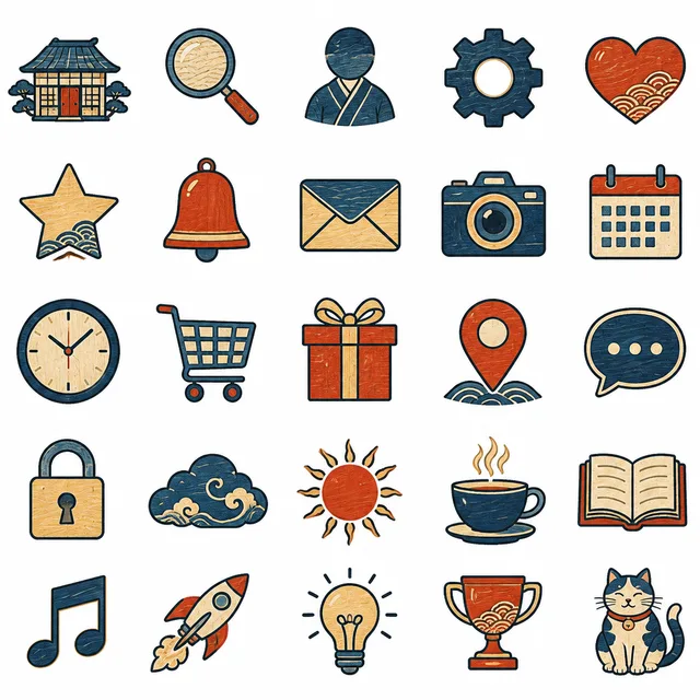Ukiyo-e icon style