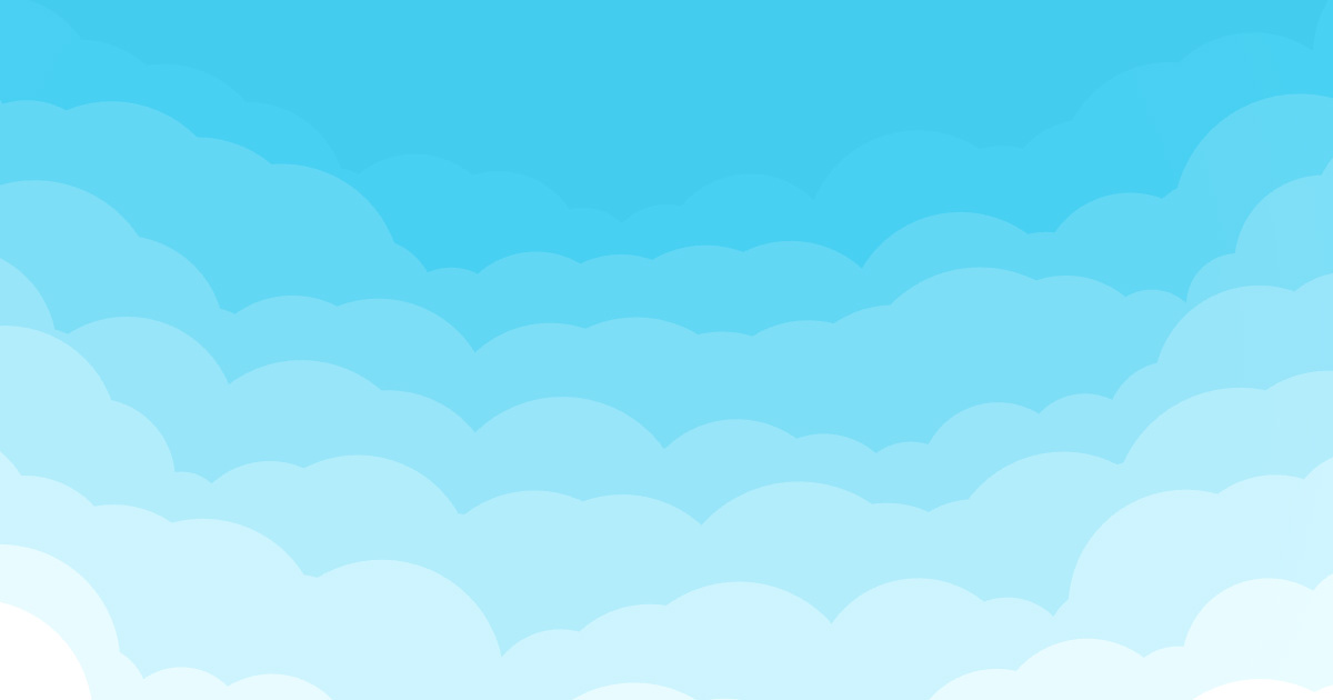 Above Clouds animated background