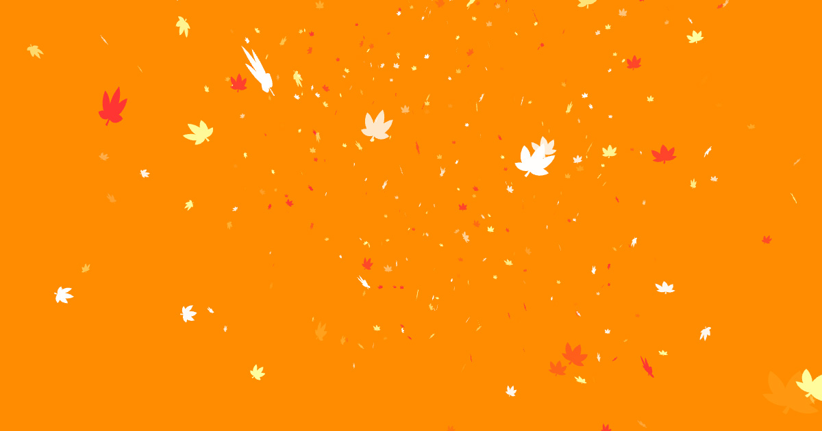 Autumn Leaves animated background