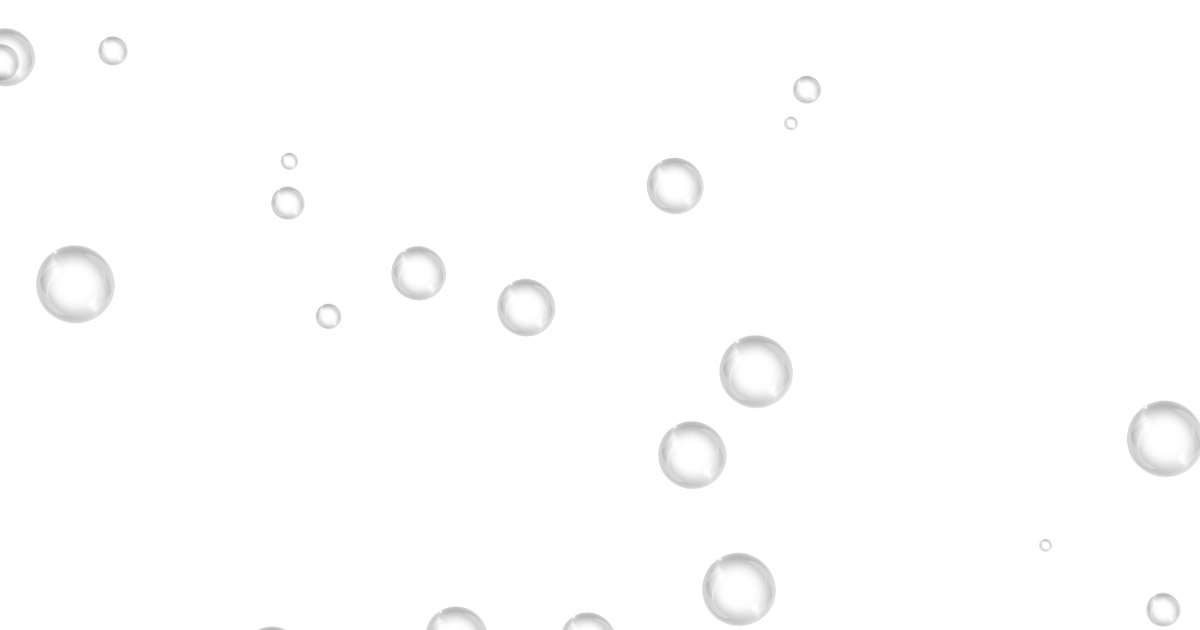 Realistic Bubbles animated background