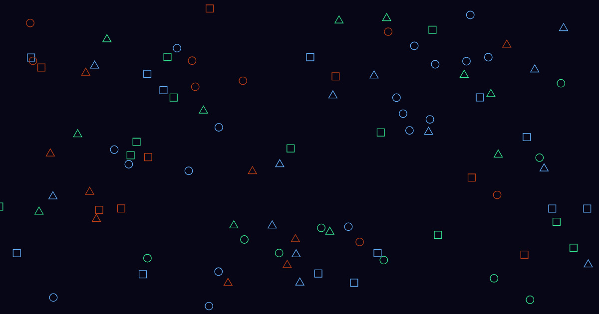 Polygon animated background
