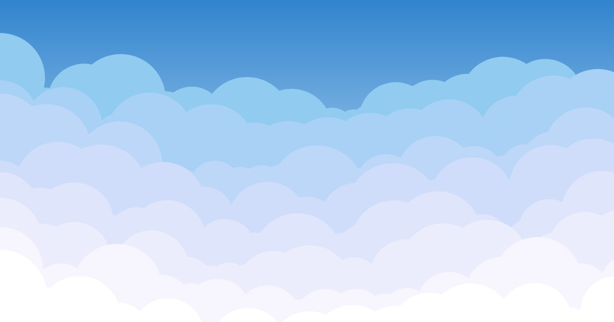 Sea of Clouds animated background