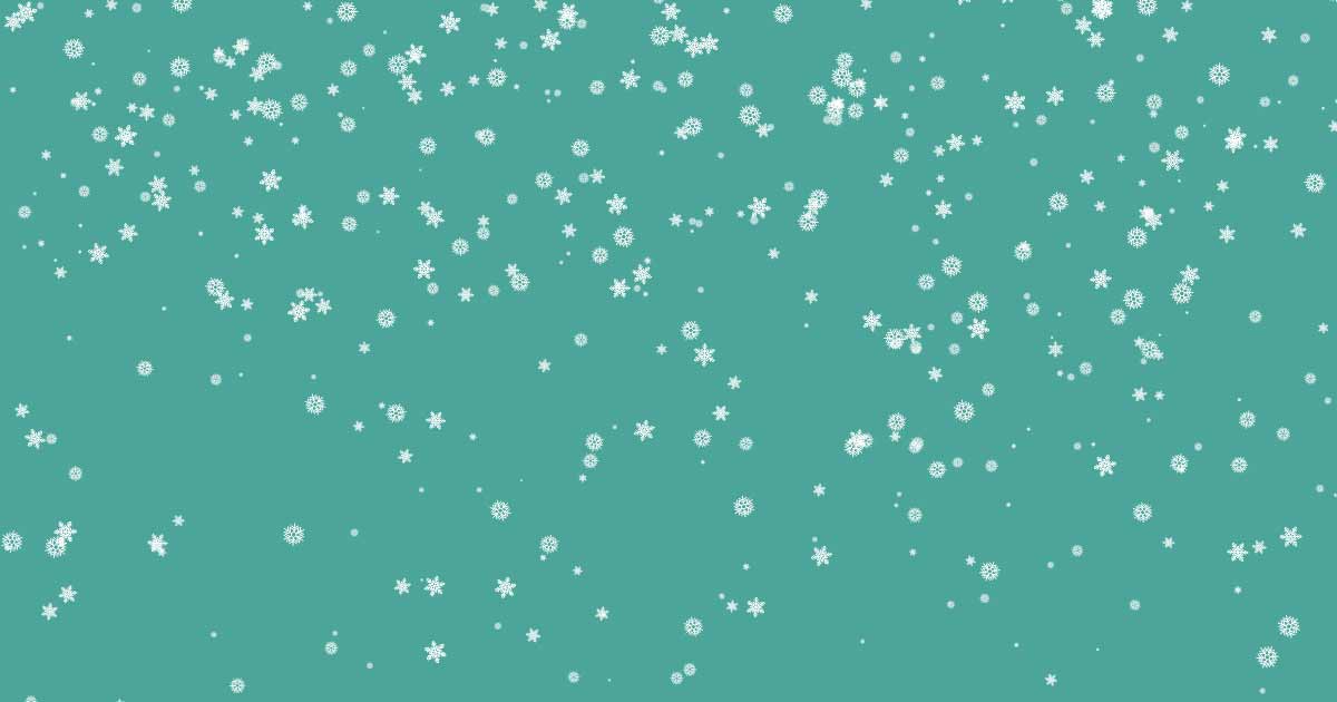 Snowflake animated background