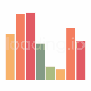 Equalizer-style bouncing bars. used in radio, broadcast related website