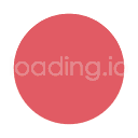 four-colors flipping circles preloader