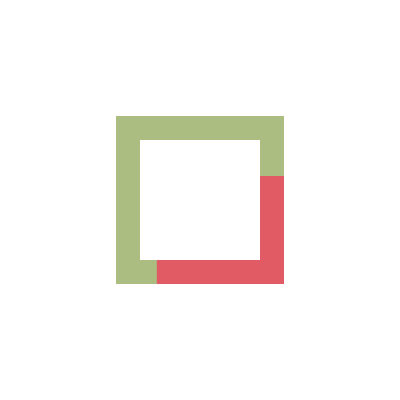 Infinite running square progress bar