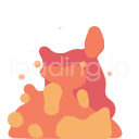 gooey bubbles that are commonly seen in lava lamp or burning flame