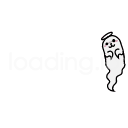spooky yet cut ghost flying around
