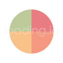 rotating pies, in different speeds